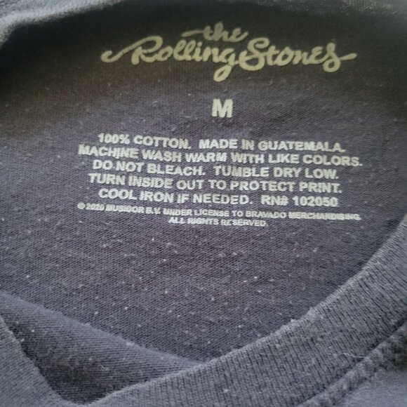 Rolling Stones 1975 US Tour T-Shirt Vintage Size Med - Picture 3 of 8